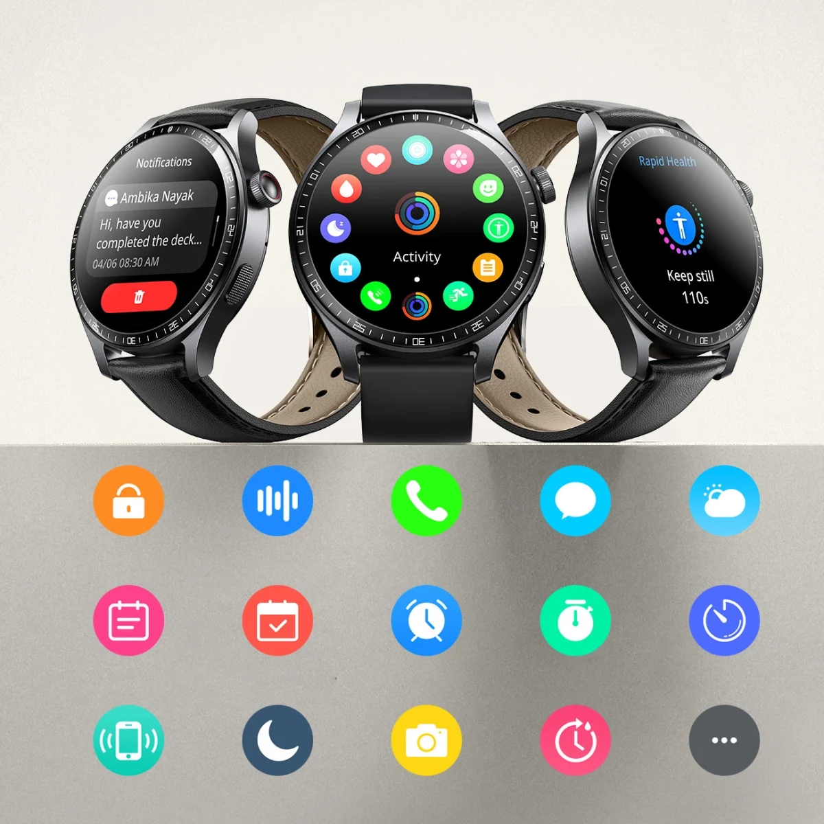 eng pl Joyroom Classic Series JR FC2 Pro Smartwatch with Call Answering Function Dark Gray 181983 17