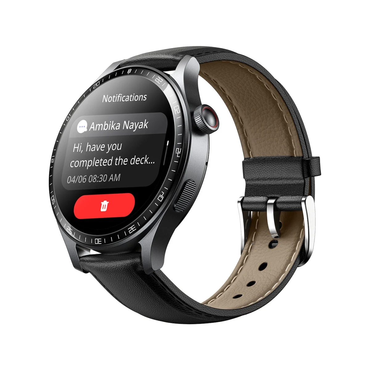 eng pl Joyroom Classic Series JR FC2 Pro Smartwatch with Call Answering Function Dark Gray 181983 5