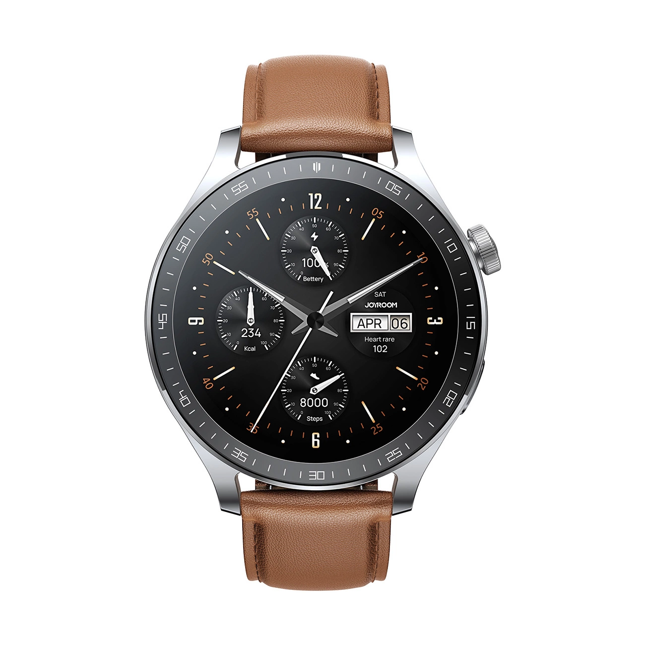 eng pl Joyroom Classic Series JR FC2 Pro Smartwatch with Call Answering Function Silver 181984 2