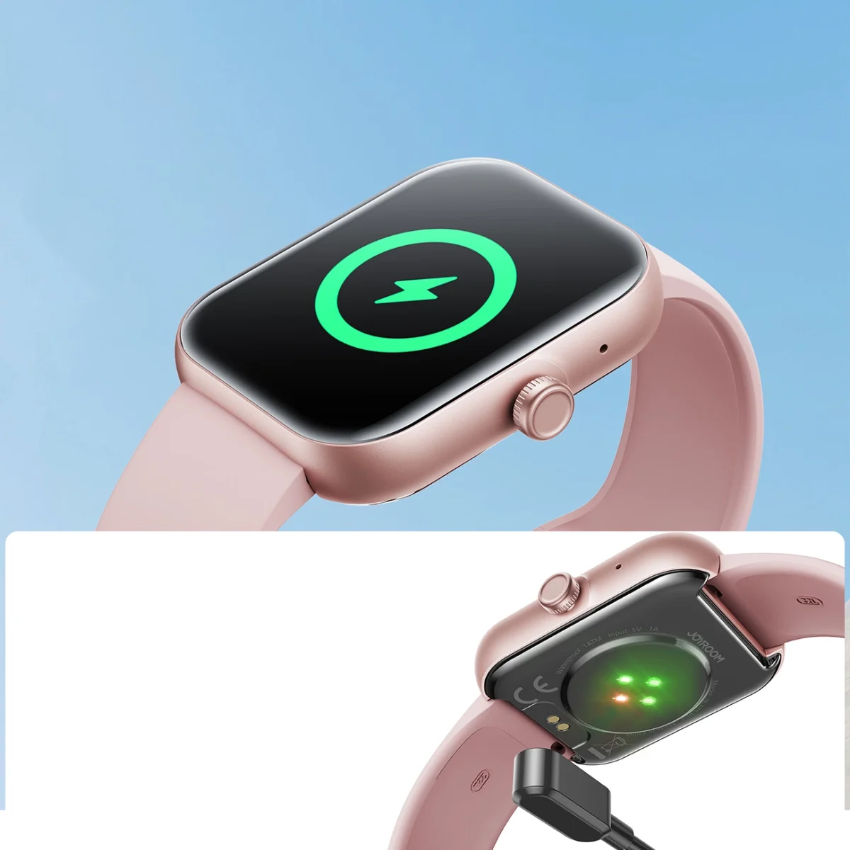 eng pl Joyroom Fit Life JR FT5 Plus Smartwatch with Call Answering Function Pink 171003 9