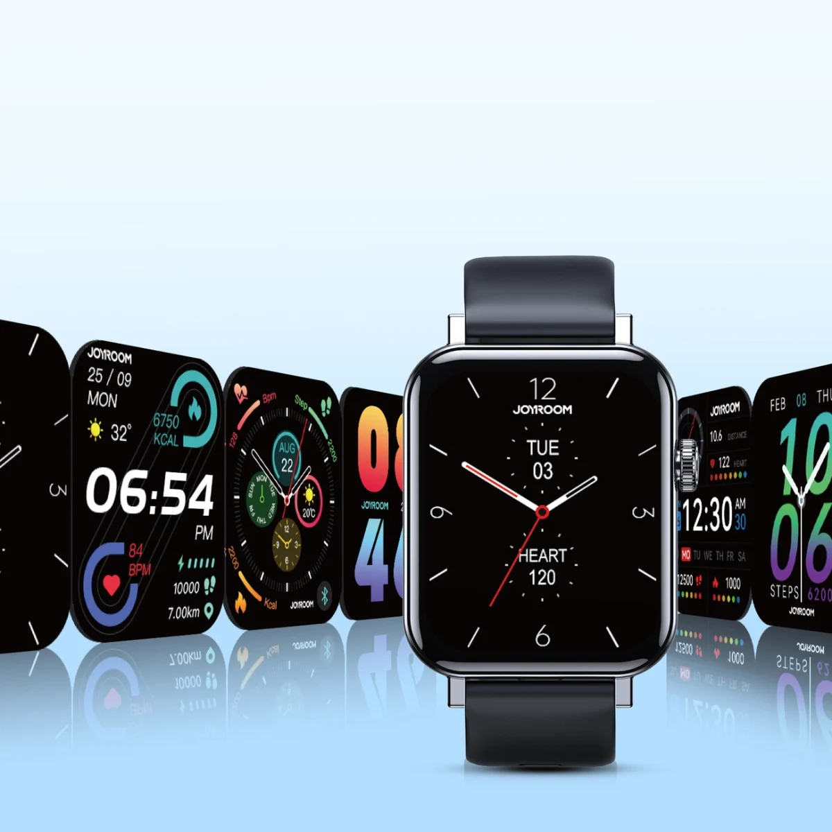 eng pl Joyroom Fit Life JR FT5 smartwatch with call answering function IP68 protection black 137643 7