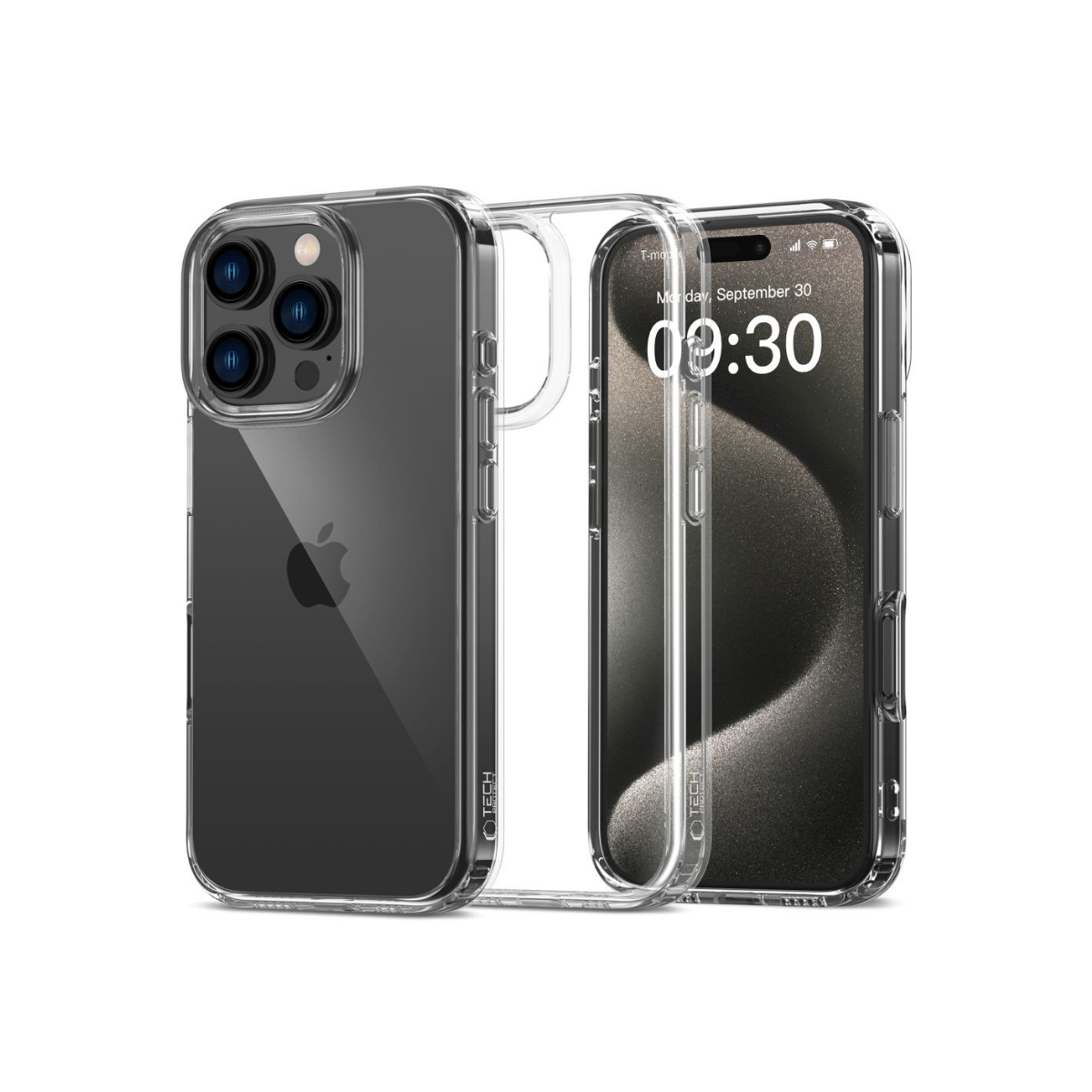 iPhone 16 Pro Max Tech Protect Flexair Hybrid Clear 4390