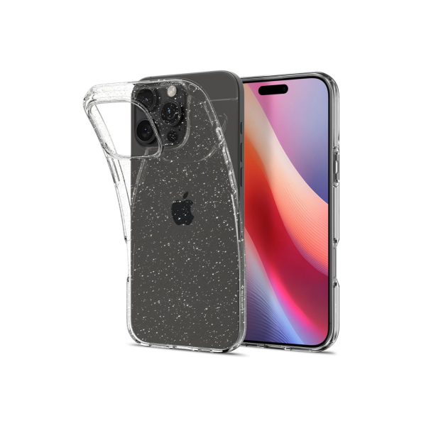 iPhone 16 Pro Spigen Liquid Crystal Glitter Crystal Quartz 4485