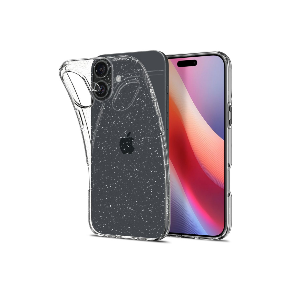 iPhone 16 Spigen Liquid Crystal Glitter Crystal Quartz 4486