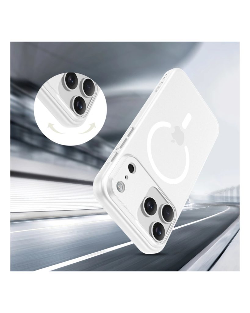 iPhone 17 Pro maskica Tech Protect Magslim MagSafe Matte White (2)