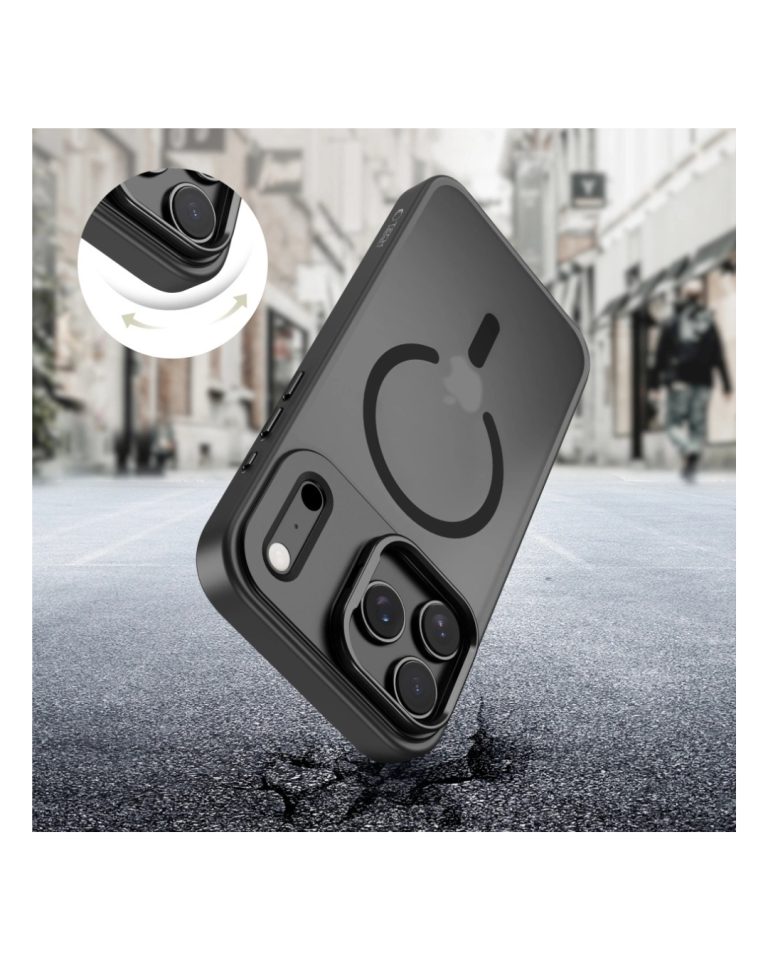 iPhone 17 Pro maskica Tech Protect Magstand MagSafe Matte Black (2)