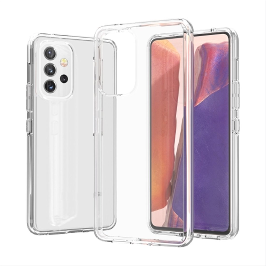samsung galaxy a53 5g silicone transparent back cover tpu
