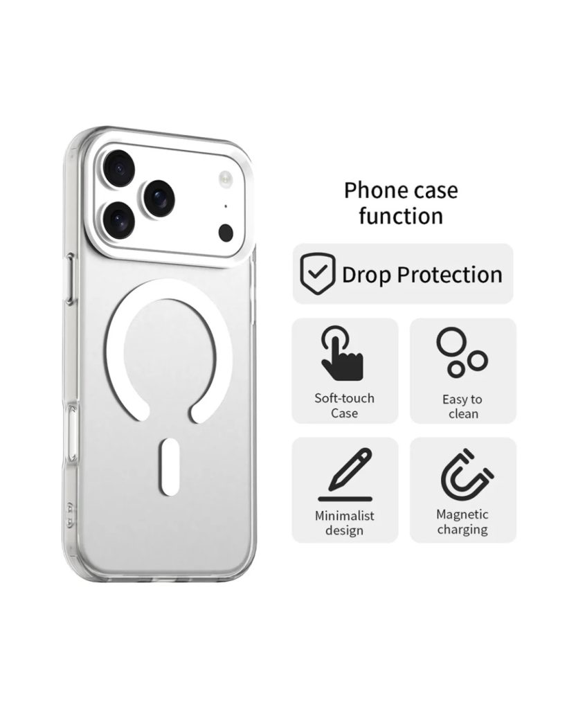 iPhone 17 Pro Max maskica Techsuit Candy MagSafe Bijela