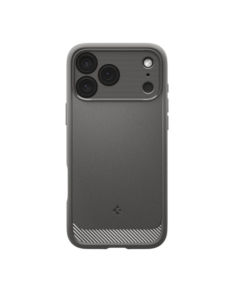 iPhone 17 Pro Max maskica Spigen Rugged Armor MagSafe Grey (1)