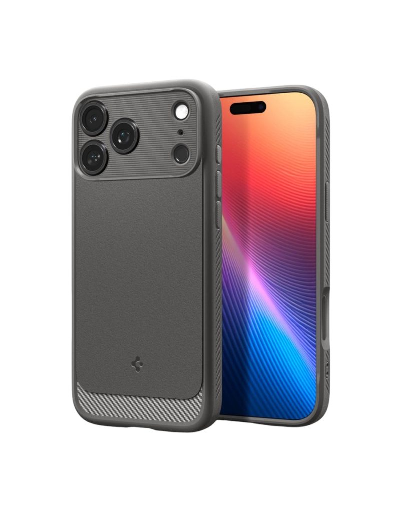 iPhone 17 Pro Max maskica Spigen Rugged Armor MagSafe Grey